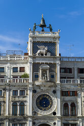 Italien, Venedig, Markusplatz, Torre dell'Orologio - EJWF000291