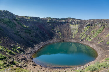 Island, Grimsnes, Kerid, Vulkankrater - HLF000396