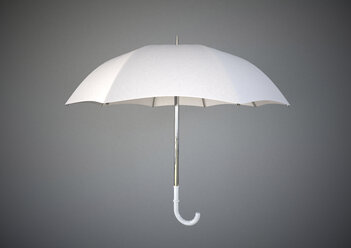 Illustration eines Regenschirms mit grauem Hintergrund - ALF000130