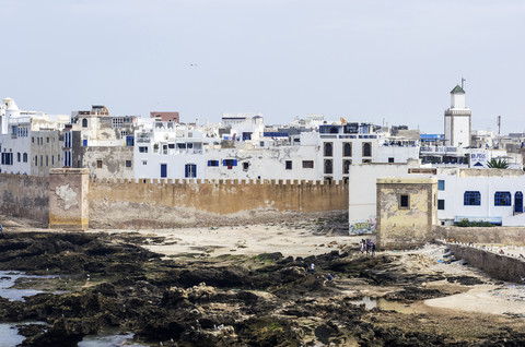 Marokko, Essaouira, Kasbah, Stadtbild, lizenzfreies Stockfoto