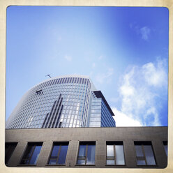 Büroturm, Glas- und Stahlarchitektur, Frankfurt, Deutschland - ZMF000248