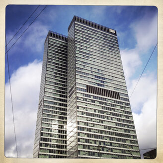 Bürogebäude, Glas- und Stahlarchitektur, Frankfurt, Deutschland - ZMF000251