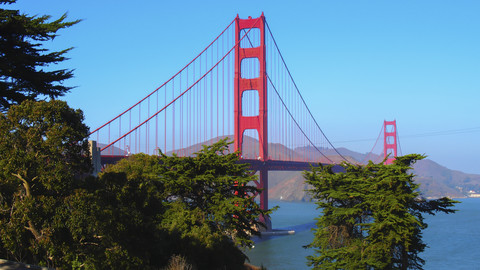 USA, California, San Francisco, Golden Gate Bridge stock photo