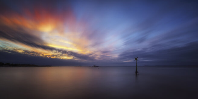 Großbritannien, Schottland, East Lothian, North Berwick, Sonnenuntergang - SMAF000188