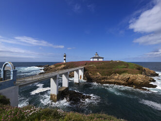 Spanien, Galicien, Faro de Illa Pancha (Ribadeo) - LAF000619