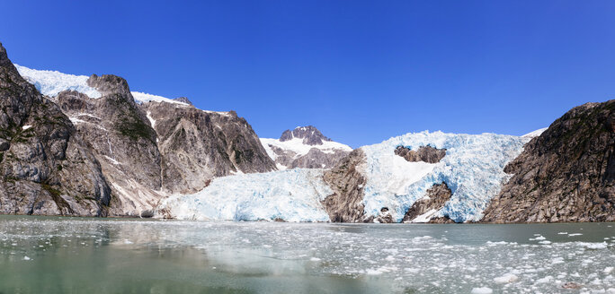 USA, Alaska, Seward, Resurrection Bay, Blick auf den Gletscher - FOF006095