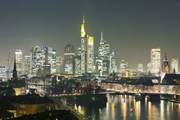 Deutschland, Hessen, Ansicht von Frankfurt am Main - MSF003368