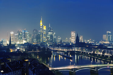 Germany, Hesse, View of Frankfurt am Main - MSF003386