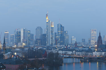 Deutschland, Hessen, Ansicht von Frankfurt am Main - MSF003384