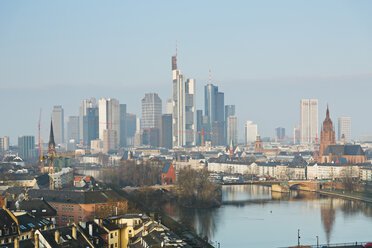 Deutschland, Hessen, Ansicht von Frankfurt am Main - MSF003371