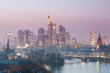 Germany, Hesse, View of Frankfurt am Main - MS003383
