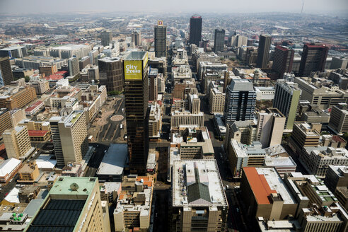 Südafrika, Johannesburg, Überblick über das Stadtzentrum - TKF000304