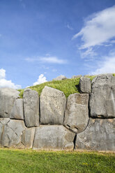 Südamerika, Peru, Cusco, Inka-Zitadelle, Ruine von Saksaywaman - KRP000318