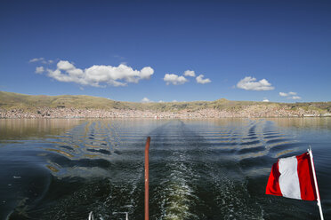 Südamerika, Peru, Titicacasee, Stadtbild Puno - KRP000340