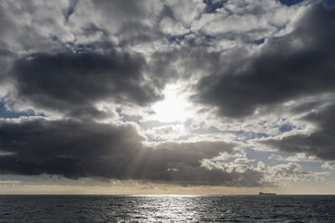 Deutschland, Schiff auf der Nordsee - FOF006387