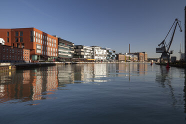 Germany, North Rhine-Westphalia, Muenster, harbour - WIF000420