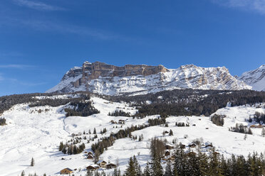 Italien, Dolomiten, Südtirol, Kreuzkofel, Wintersportregion Alta Badia, La Villa - MABF000212