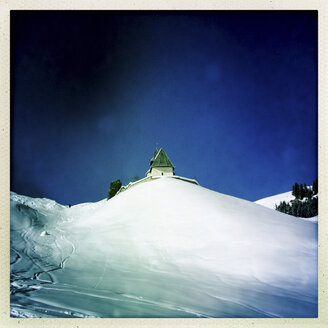 Bergkirchli, Bergkirche, Arosa, Graubünden, Schweiz - DRF000541