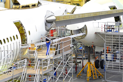 Deutschland, Flugzeuge im Bau - SCH000039