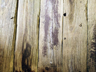 Detail of a wooden door to a shed, Heeslingen, Lower Saxony, Germany - MSF003474