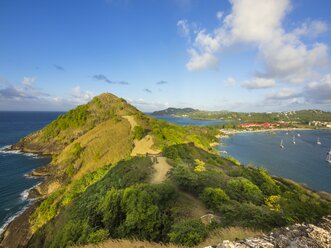 Karibik, St. Lucia, Fort Rodney, Taubeninsel, Rodney Bay - AMF001889