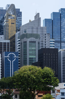 Singapur, Chinatown, Blick auf Hochhäuser - THA000139