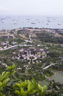 Asia, Singapore, Marina Bay, Gardens by the Bay, Supertrees - THAF000157