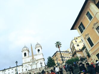 Spanische Treppe, Piazza di Spagna, Scalinata di Trinita dei Monti, Rom, Italien - RIMF000171