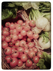 Studio, vine tomatoes and turnips - KRPF000358