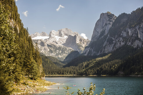 Österreich, Gosau, Bergsee und Gletscher - KVF000091