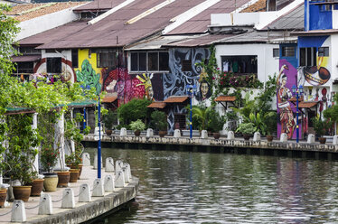 Asien, Malaysia, Malakka, Graffitis - THAF000171