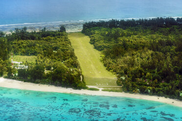 Seychellen, Nördliche Korallengruppe, Denis Island, Landebahn - WE000046