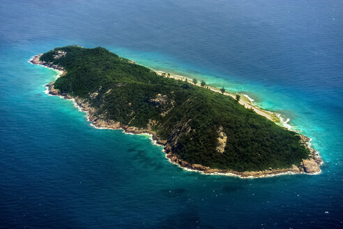 Seychellen, Insel Aride, Luftaufnahme - WEF000045