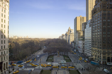 USA, New York, Manhattan, Blick auf den Central Park im Winter - JWAF000032