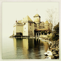 Chateau de Chillon, Montreux, Genfersee, Waadt, Schweiz - MSF003543