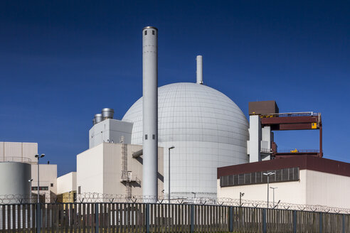Germany, Schleswig-Holstein, Brokdorf, Nuclear power plant - NKF000077
