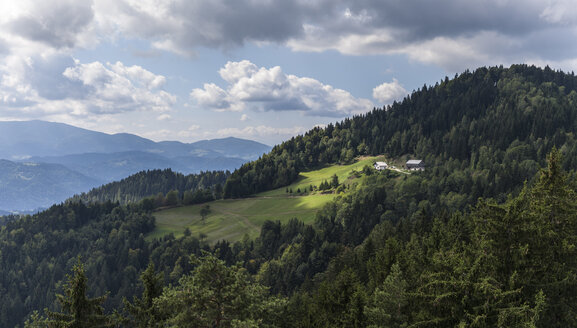 Blick von der österreichischen Grenze nach Slowenien - ATAF000039