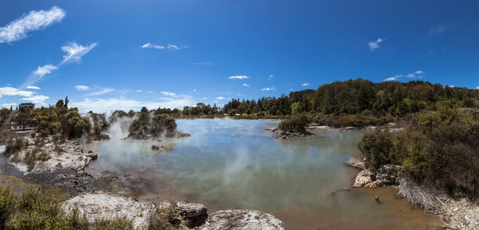 Neuseeland, Whakarewarewa, Maori-Dorf, geothermisches Feld - WV000512