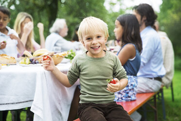 Boy on a garden party - ABF000585