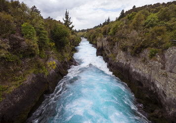 New Zealand, Taupo, view to Huka Falls - WV000542