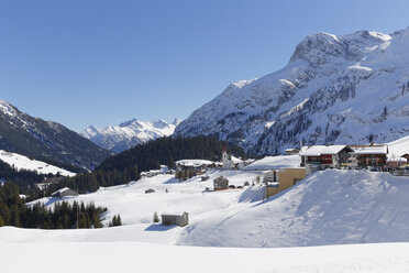 Österreich, Vorarlberg, Bregenzerwald, Warth - SIEF005221