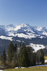 Austria, Vorarlberg, Bregenz Forest, Sibratsgfaell and mountain Winterstaude - SIEF005225