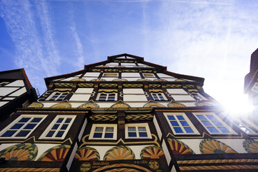 Deutschland, Niedersachsen, Hameln, historisches Gebäude, Fassade - HOHF000622