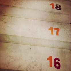 Stair markings in a kindergarten, a symbol of adulthood - GSF000868