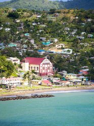 Karibik, Kleine Antillen, St. Lucia, Dennery, St. Peter's Kirche - AMF002088