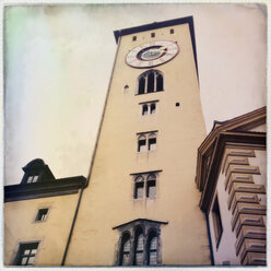 Rathaus, Frauenkirche, Mariensäule, München, Bayern, Deutschland - MSF003602