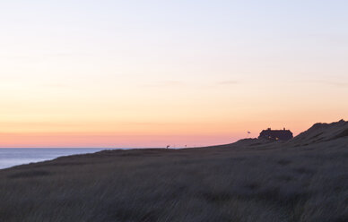 Germany, North Friesian Islands, Sylt, Rantum, Beach in the evening - ATAF000058