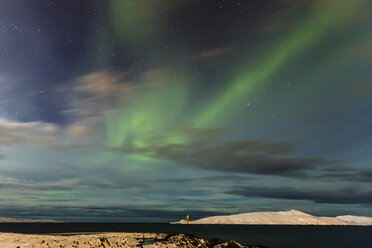Polarlicht in Norwegen bei Varangerfjord - SR000488