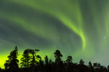 Polarlichter in Finnland bei Saariskalae - SR000479