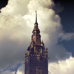 Verkupferter Turm Rathaus Wuppertal Elberfeld, Deutschland - DWIF000018